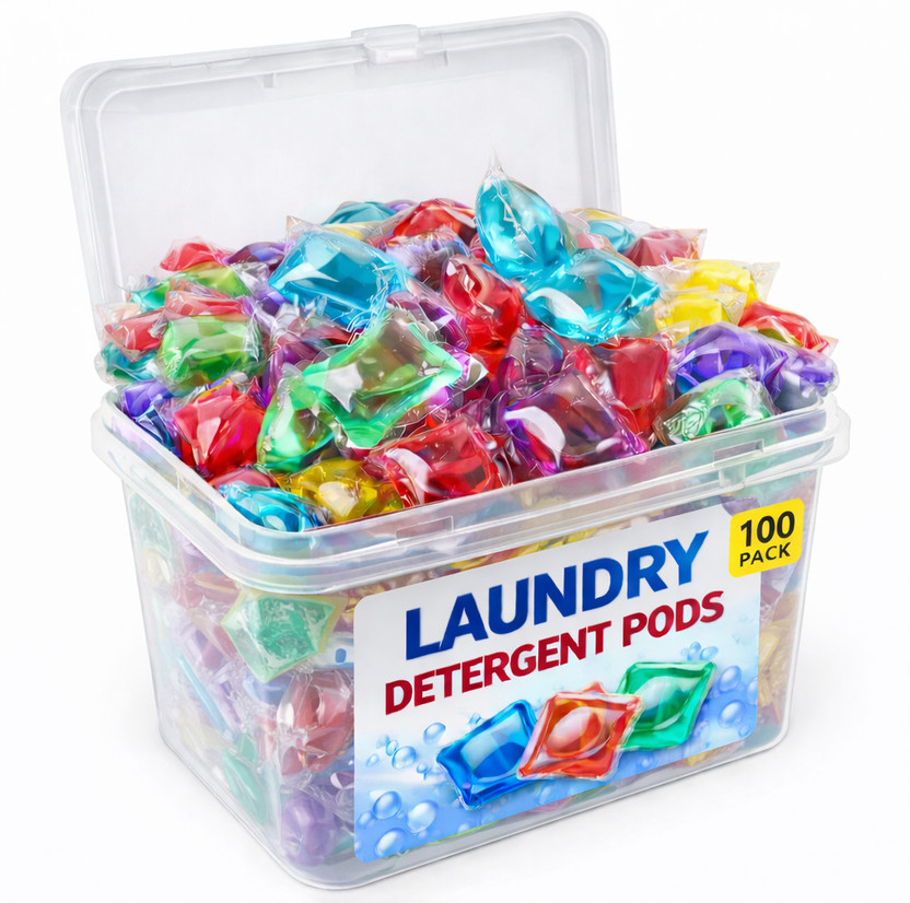 Anks Anks Laundry Gel Capsules for Tough Stain Removal & Long-Lasting Fragrance Jasmine Detergent Pod(100 Pods) - Flipkart Deal