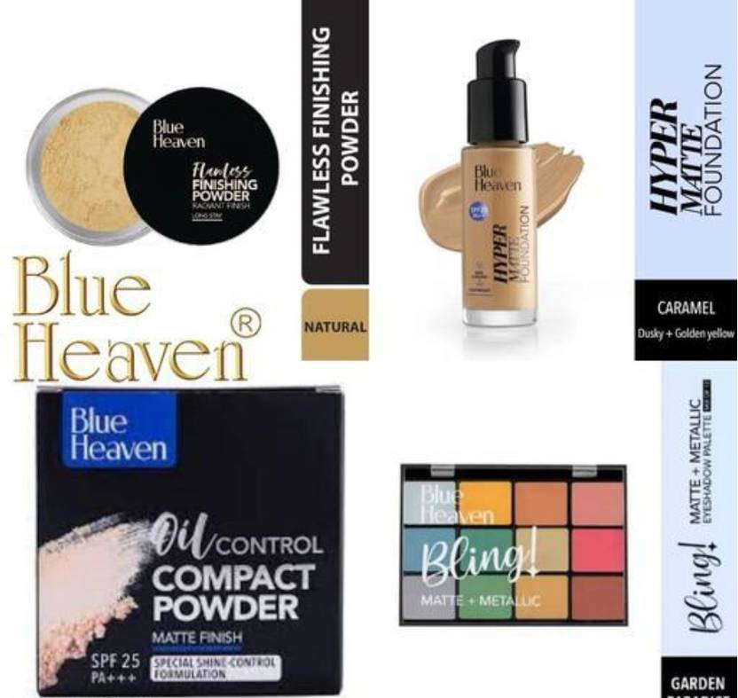 BLUE HEAVEN Face makeup combo Price in India Buy BLUE HEAVEN Face