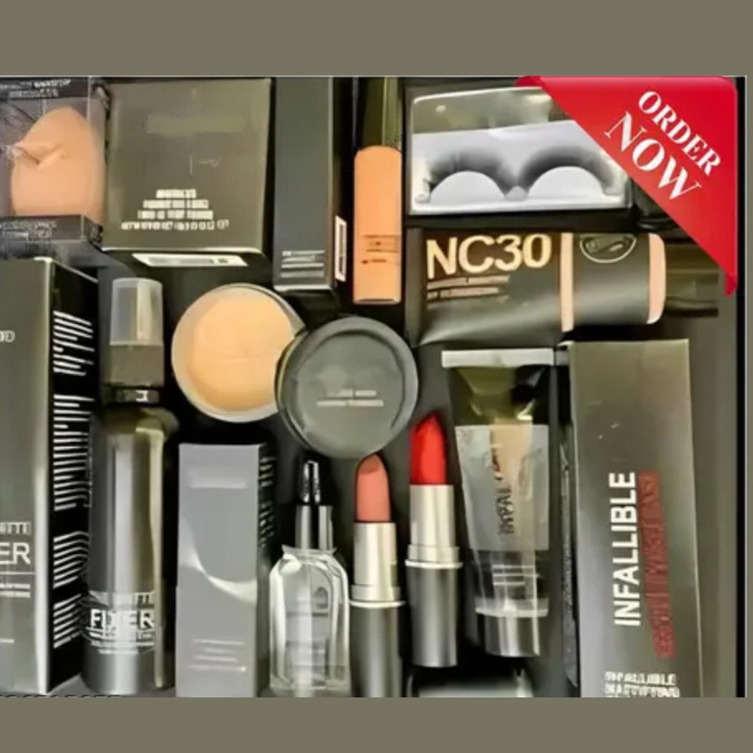 cismoline Professional Makeup Combo Kit for Women | Matte Finish Face Makeup Set(Pack of 10)