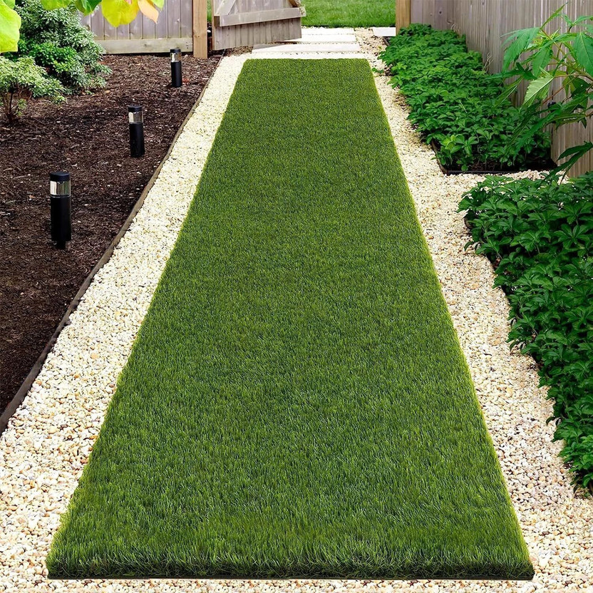 AAVAHAN Artificial Grass Floor Mat(2 x 6 Feet, Green, Extra Large)