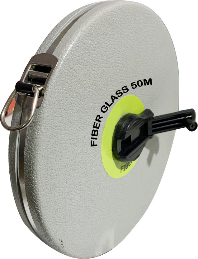 GoodsBazaar soft fiber glass measuring tape 50 m best quality Measurement Tape(50 m)