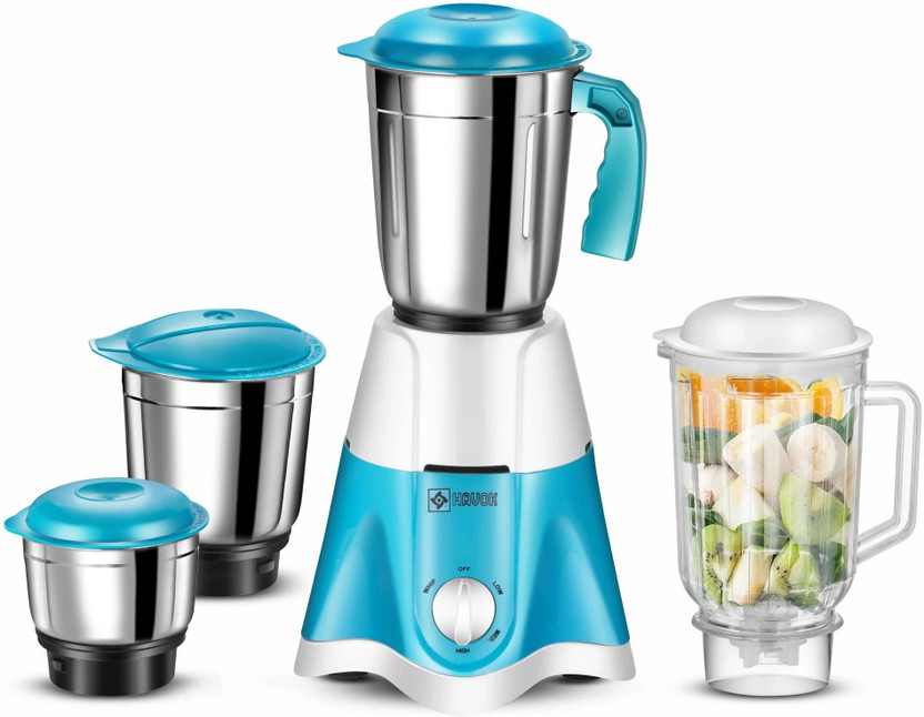 Havok Elegant Mixer Grinder 750 W Juicer Mixer Grinder(Hav/Mix/4Jar/Elegant | 4 Jars | Multicolor)