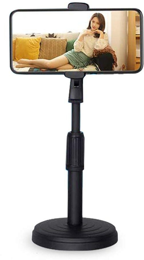 ANSHAURA Adjustable Mobile Phone Table Stand For Desk|Heavy Stable Holder For Smartphones Mobile Holder