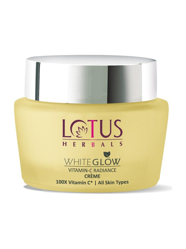 LOTUS HERBALS WhiteGlow Vitamin C Radiance Cream | SPF 20 | For Dark Spots & Dull Skin | Anti- Pollution(50 g)