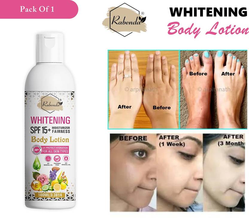 Rabenda Skin Whitening Body Lotion (100 ml) (PC _1) Price in India