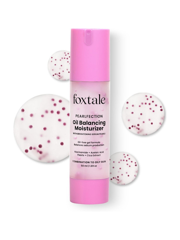Foxtale Foxtale Oil Balancing Moisturizer for Oily Skin, Niacinamide | Lightweight & Non-Greasy(50 ml) - Flipkart Deal