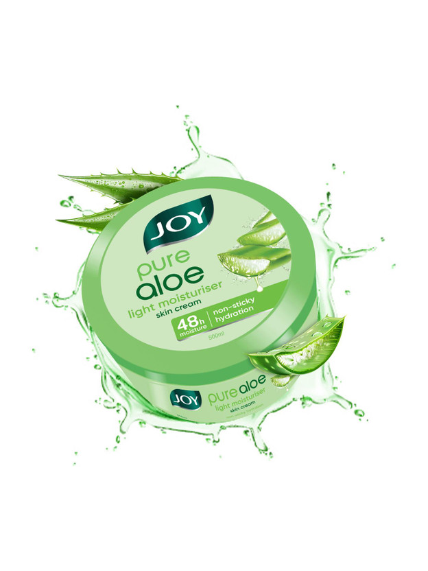 Joy Pure Aloe Multi Benefit Aloe Vera Moisturisers Skin Cream, For Normal to Oily Skin(500 ml)