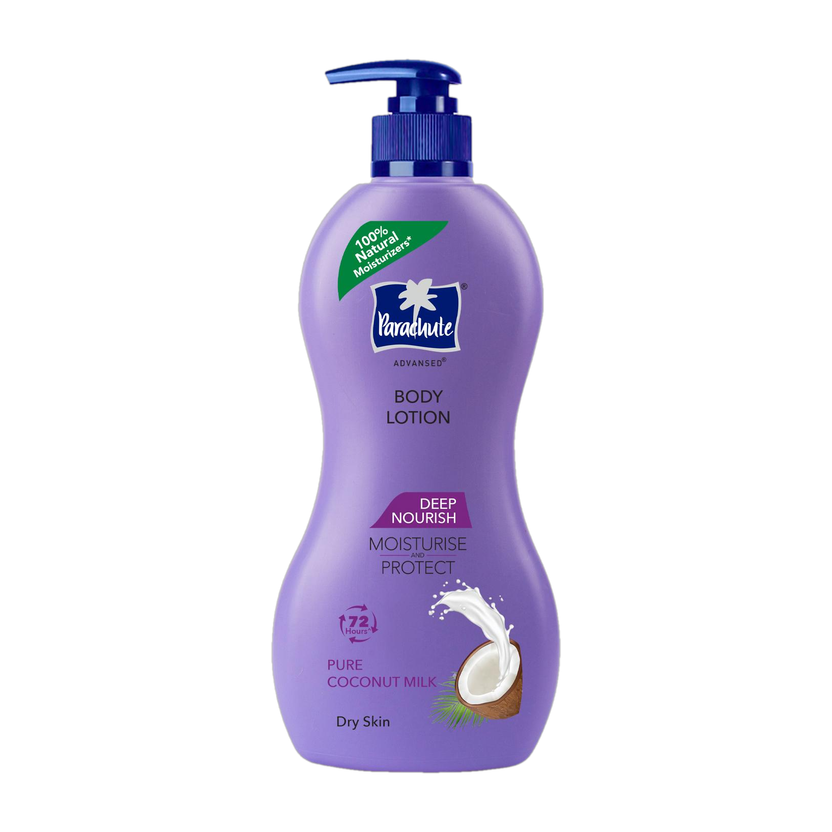 Parachute Advansed Deep Nourish Body Lotion for Women & Men, 100% Natural(400 ml)