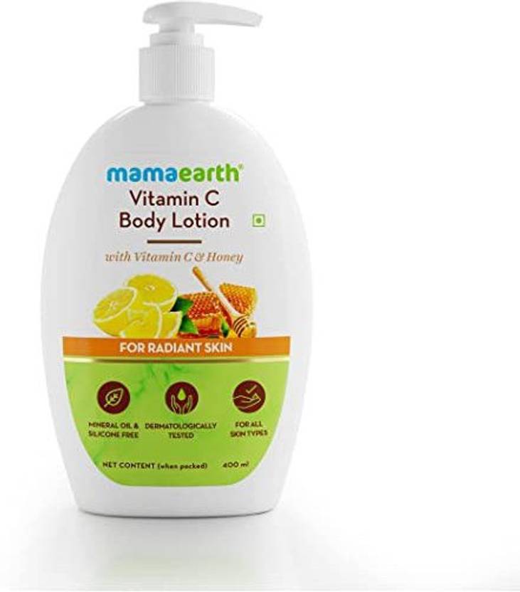 MAMA EARTH VITAMINC BODY LOTION 400 ML X 1 Price in India Buy MAMA EARTH VITAMINC BODY