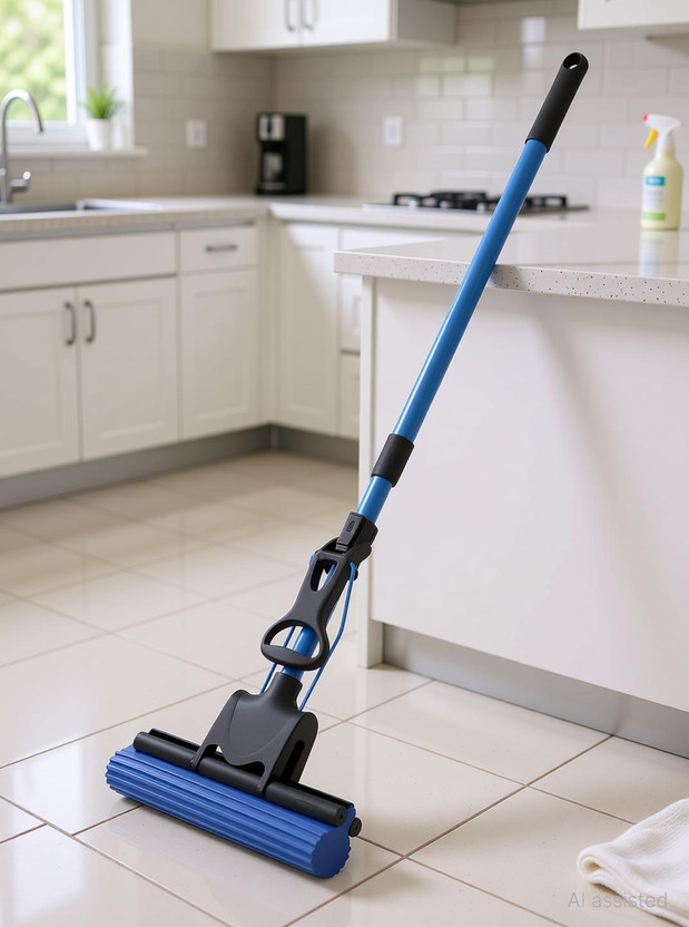 naps Super Absorbent Floor Cleaning Mop Sponge Mop(Multicolor)