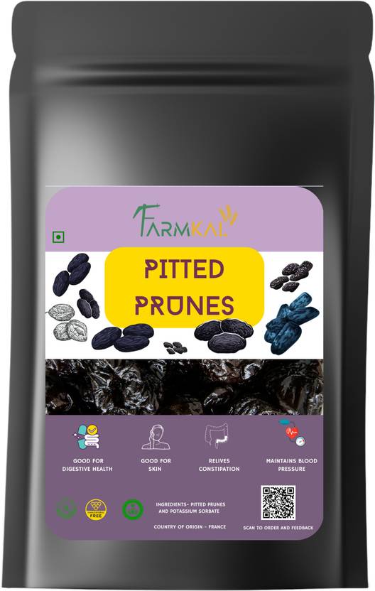 Farmkal Pitted prunes Prunes Price in India Buy Farmkal Pitted prunes