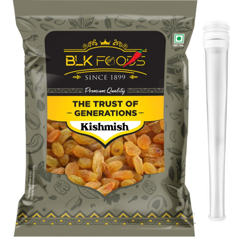 BLK FOODS 500g Kishmish ( Raisins) | kismis , Raisins(1 x 500 g)