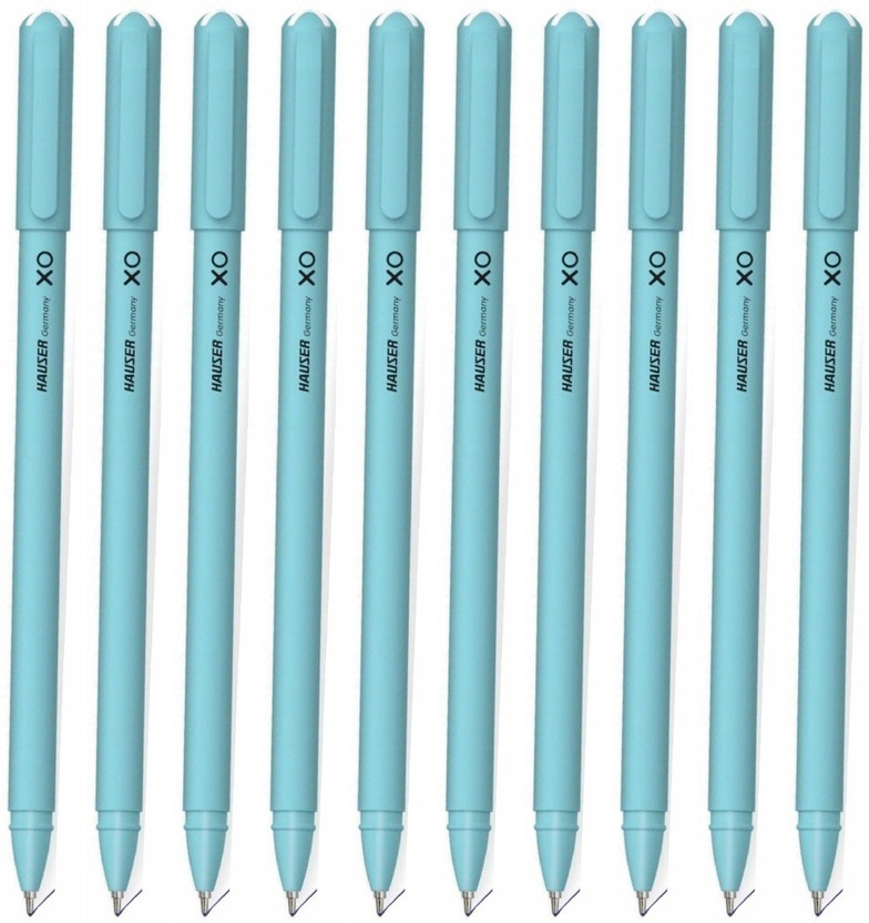 HAUSER XO Ball Pen Ball Pen(Pack of 10, Ink Color - Blue)