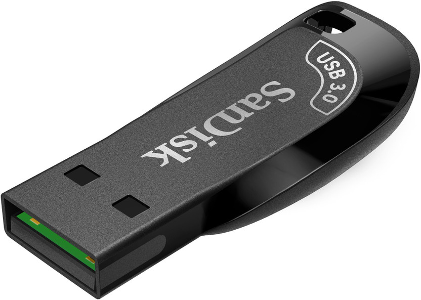SanDisk USB Flash Drive 32 GB Pen Drive Compatible with Desktop Computer, Laptop, Television USB 3.0 Plastic Case(Black)