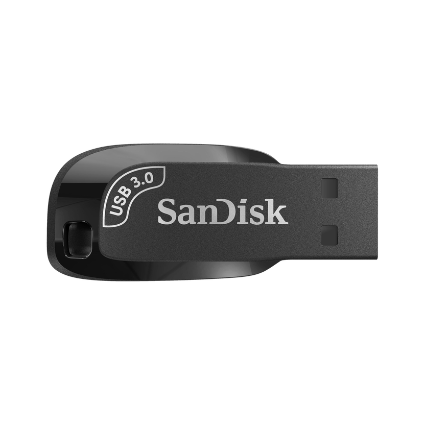 SanDisk Ultra Shift USB 3.0 64 GB Pen Drive Compatible with Desktop Computer, Laptop, Television USB 3.0 Plastic Case(Black)