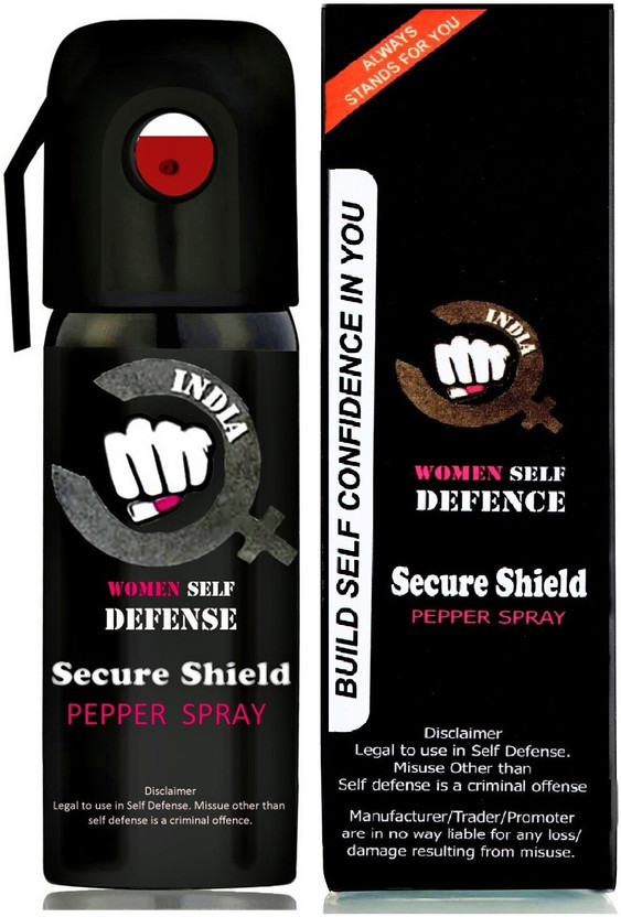 SECURE SHIELD Self Defence Pepper Spray for Personal Safety and Protection Pepper Stream Spray