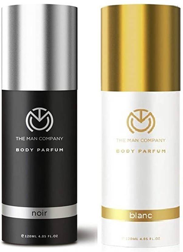 THE MAN COMPANY Noir & Blanc Non Gas Body Perfume for Men Grap Long
