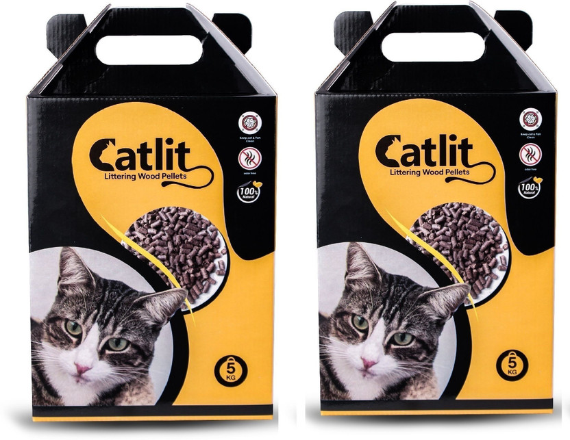 Catlit Cat Littering Wood Pellets Pet Litter Tray Refill