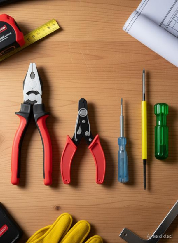 Ubod Electrician Combo 455 Lineman Plier(Length : 8 inch)