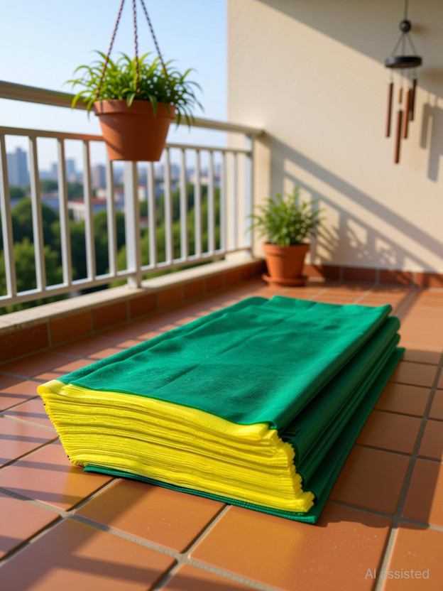 mitawa Shade Net 5x100 feet green net 50% UV Block Multipurpose for Garden/Balcony Portable Green House(Green)