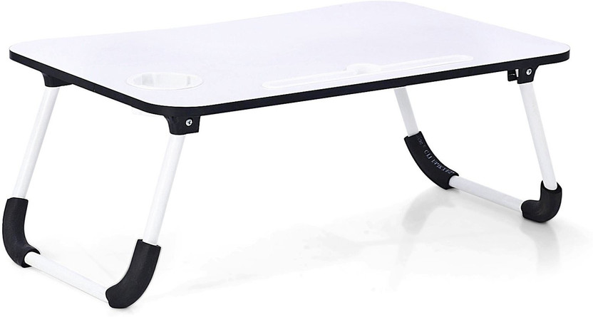 NAVRANGI NAVRANGI Wood Portable Laptop Table(Finish Color - white) - Flipkart Deal