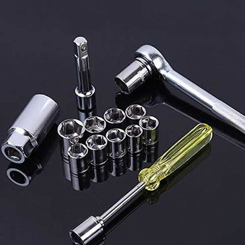 HSHEnterprise Premium 40-in-1 Multi-Function Spanner Socket Kit Combination Screwdriver Set(Pack of 1)