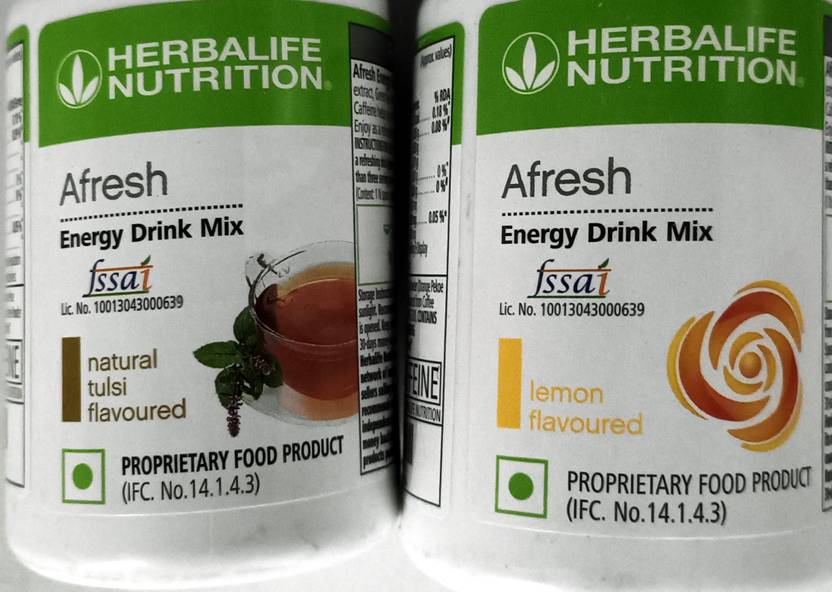 Herbalife Nutrition Afresh Tulsi or Lemon flavour combo Energy Bars