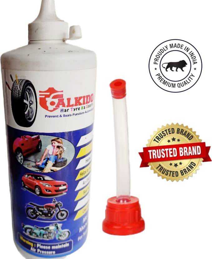ALKIDO ANTI PUNCTURE SEALANT (1 LITER) Tubeless Tyre Puncture Repair