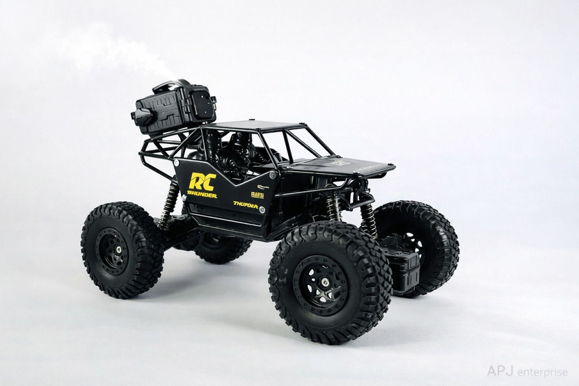 APJ APJ enterprise Remote Control Car For Kids With Mist Smoke Effect Rock Crawler Climbing Rc Toy(Multicolor) - Flipkart Deal