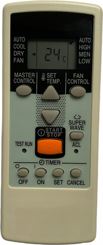 NixGlobal M4 23W AR-JE11 AC Remote Compatible for O GENERAL AC Remote Controller(White)