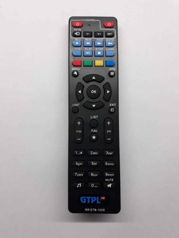 GTPL G COPATEBLE REMOTE Remote Controller Price in India Buy GTPL G