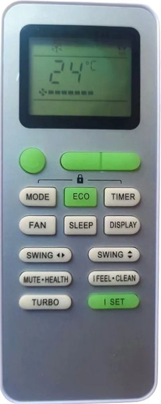 NixGlobal NixGlobal M213 237-1 TC-L AC Remote Compatible with TCL / VIDEOCON 1 / 1.5 / 2 TON AC Remote Controller(White) - Flipkart Deal