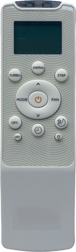 NixGlobal M135 234 AC Remote Compatible for MIDEA AC Remote Controller(White)