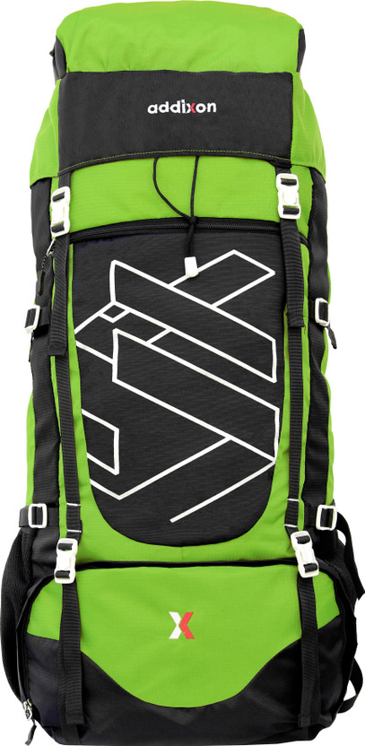 addixon TRAVEL HIKING RUCKSACK BACKPACK WITH 1 YEAR WARRANTY FOR ADVENTURES & TREKS(Green, Rucksack)