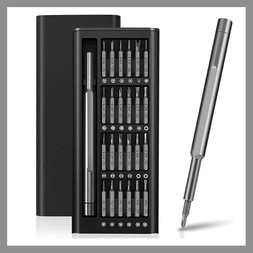 TVILLA 24-in-1 Screwdriver Kit | Repair Tool Set for Electronics, Mobile, Laptop Combination Screwdriver Set(Pack of 1)