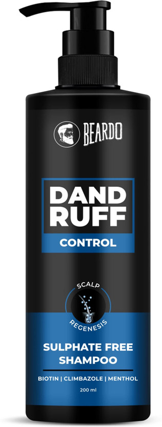 BEARDO Dandruff Control Sulphate Free Shampoo | Reduce Dandruff and Itchy Scalp(200 ml)