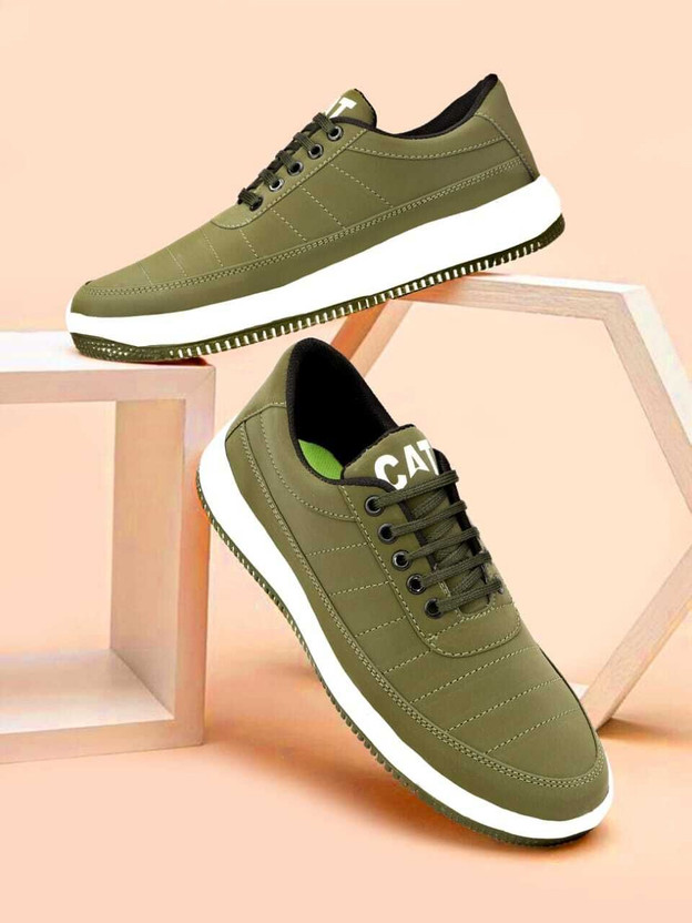 Vikas High Tops For Men(Green , 6)