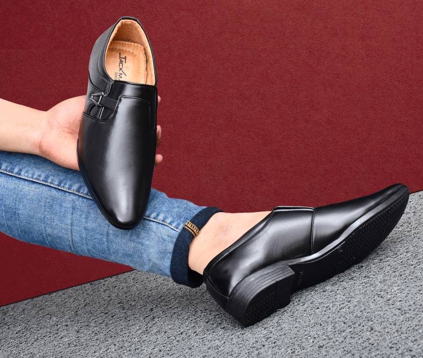 DEEPAK KTC001 BLACK FORMAL SHOES 8 Slip On For Men Buy DEEPAK KTC