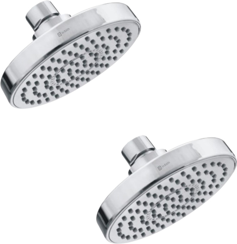Clint Clint by InBath 4 Inches Round Overhead Shower, 2 Pieces ST Shower Head - Flipkart Deal