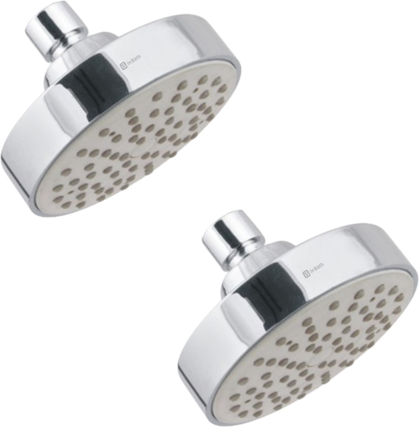 Clint Clint by InBath 4 Inches Round Overhead Shower, 2 Pieces ST Shower Head - Flipkart Deal