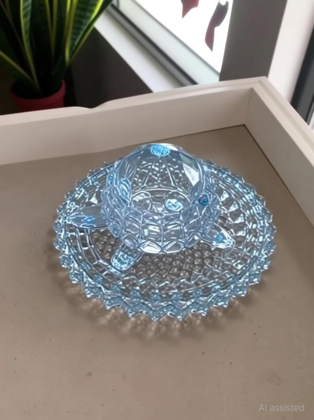 AMF AMF STORE Decorative Showpiece  -  10 cm(Glass, Clear) - Flipkart Deal