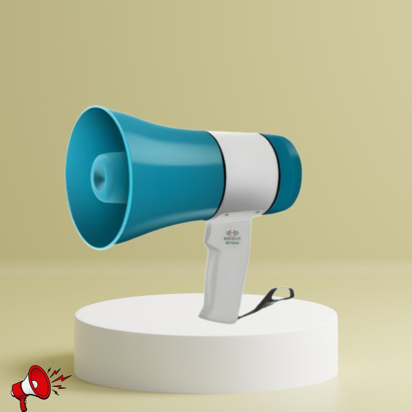 ROAR ROAR Handheld Megaphone with Siren, Microphone & Rechargeable for Outdoor EventsA69 Megaphone Portable Megaphone Siren Loudspeaker Function &Long Battery BackupF69 Outdoor PA System(500 W) - Flipkart Deal