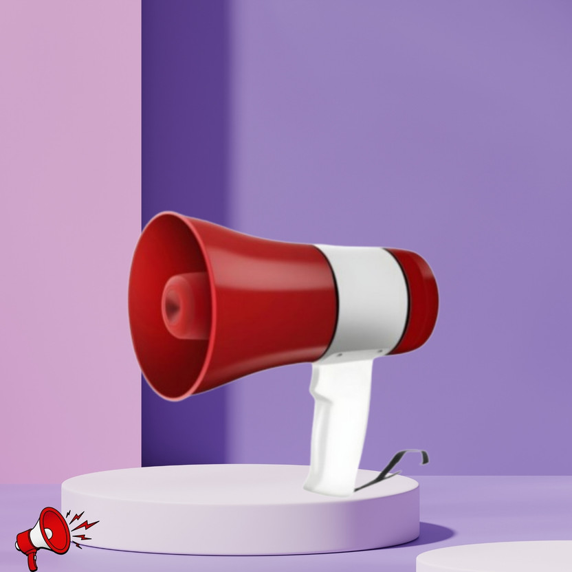 ROAR ROAR Handheld Megaphone with Siren, Microphone & Rechargeable for Outdoor EventsA27 Megaphone Portable Megaphone Siren Loudspeaker Function &Long Battery BackupF27 Outdoor PA System(500 W) - Flipkart Deal