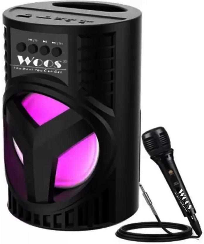 4uonly Ws-03 Speaker With Mic Super Bluetooth Wireless JRR1 10 W Bluetooth Home Theatre(Multicolor, 2.1 Channel)