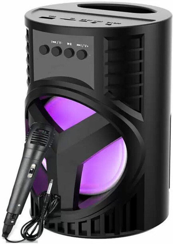 4uonly Ws-03 Speaker With Mic Super Bluetooth Wireless JRR24 10 W Bluetooth Home Theatre(Multicolor, 2.1 Channel)