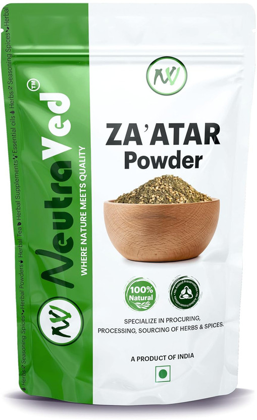 NeutraVed Zaatar Powder Middle Eastern Spice Blend Zaatar Seasoning(100 g)