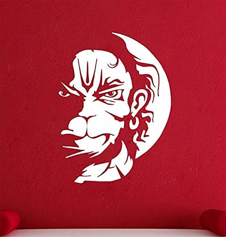 Kayra Decor Hanuman Ji Wall Design Stencils For Wall Painting For Home Wall Decoration – Suitable For Room Decor And Craft(24 inch x 40 inch) (KDS36003) KDS36003 ( 24 inch x 40 inch)Reusable Wall Stencil Stencil(Pack of 1, Kayra Decor Reusable DIY Wall Stencil Painting for Home Decor ( 24 inch x 40 