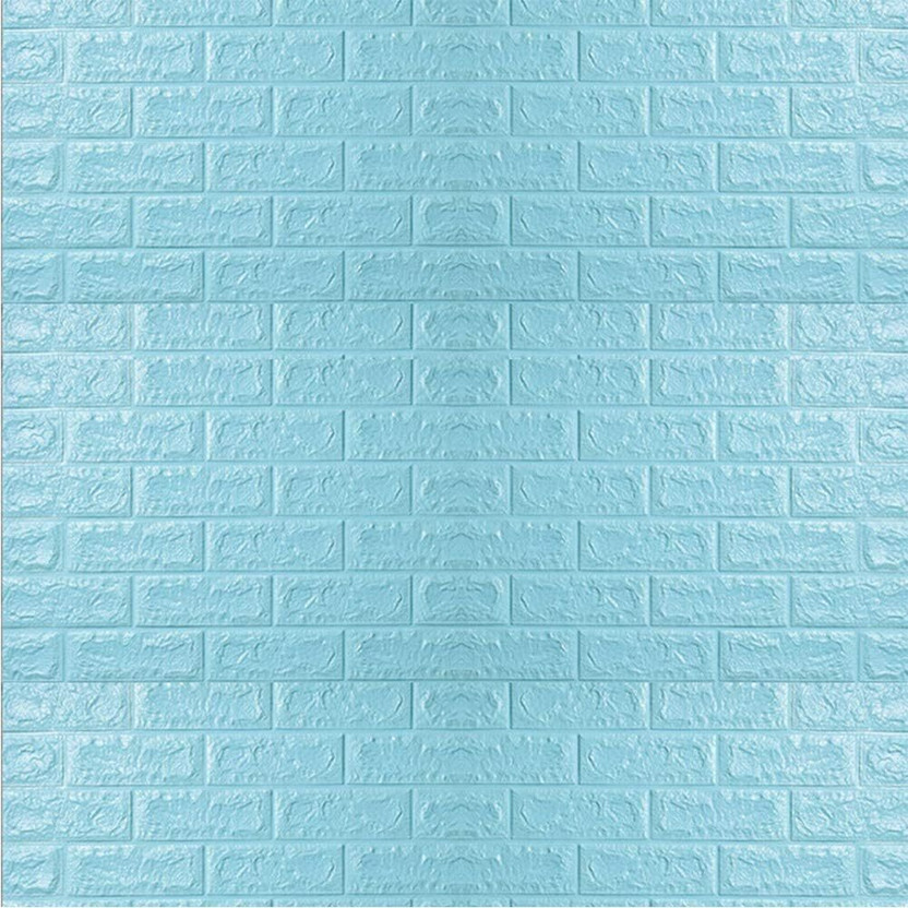 Nasmodo 70 cm x 70 cm Decorative Paper, Fabric Wallpaper(Blue)