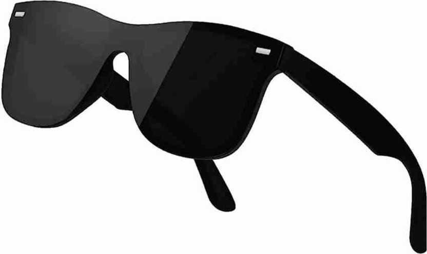 Capitalpoint Clubmaster Sunglasses(For Men, Black)