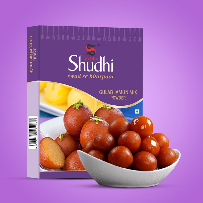 Archita Shudhi Gulab Jamun Powder Mix 400 g(Pack of 2)